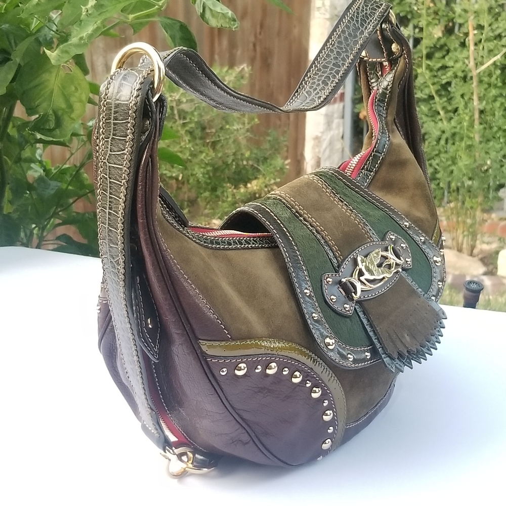 Lovely  Rare Vintage Etro Hobo handbag - Picture 8 of 16